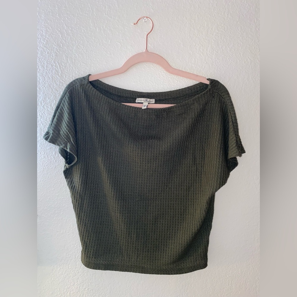 Express Green Womens Top